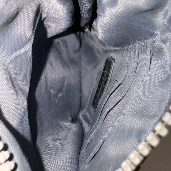 Chala Venture Cellphone Crossbody Bag - Paw Print / Dog RFID Grey Vegan Leather - Picture 7 of 9